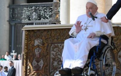 Il Papa: la malattia scuola d’amore, Dio non ci lascia soli.